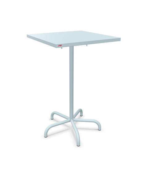 Schaffner Säntis Table haute rabattable 70x70cm h:110cm Bleu Pastel 51 Bleu Pastel 51 