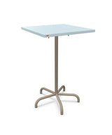 Schaffner Säntis Table haute rabattable 70x70cm h:110cm Bleu Pastel 51 Champagne 85 