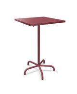 Schaffner Säntis Table haute rabattable 70x70cm h:110cm Bordeaux 38 Bordeaux 38 
