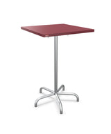 Schaffner Säntis Table haute rabattable 70x70cm h:110cm Bordeaux 38 Galvanisé à chaud 02 