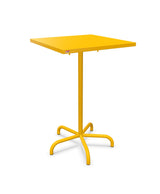 Schaffner Säntis Table haute rabattable 70x70cm h:110cm Jaune 11 Jaune 11 