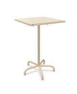 Schaffner Säntis Table haute rabattable 70x70cm h:110cm Sable Pastel 15 Marron Pastel 83 