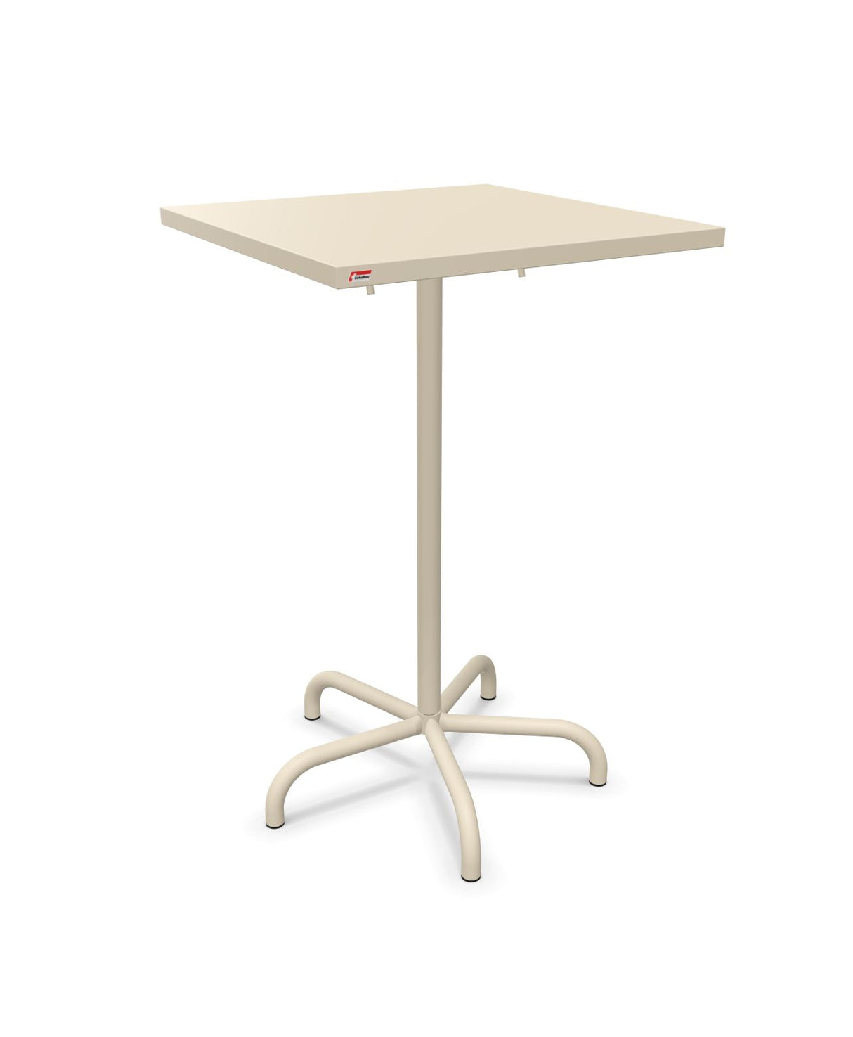 Schaffner Säntis Table haute rabattable 70x70cm h:110cm Sable Pastel 15 Sable Pastel 15 