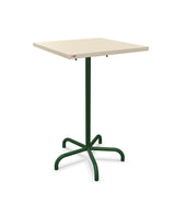 Schaffner Säntis Table haute rabattable 70x70cm h:110cm Sable Pastel 15 Vert Sapin 66 