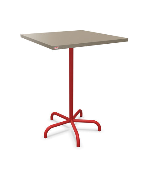 Schaffner Säntis Table haute rabattable 80x80cm h:110cm 