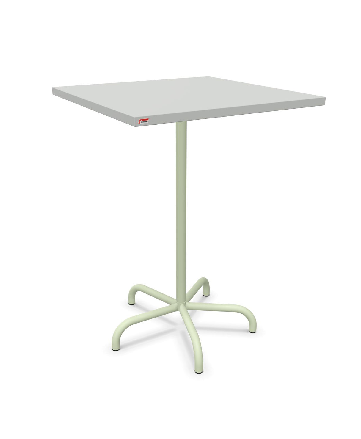 Schaffner Säntis Table haute rabattable 80x80cm h:110cm 