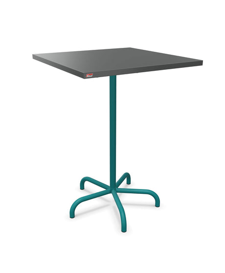 Schaffner Säntis Table haute rabattable 80x80cm h:110cm 