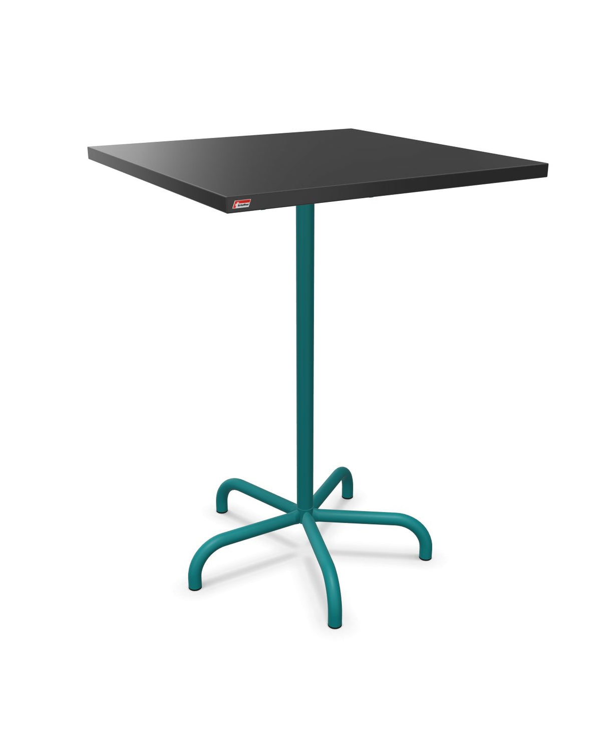 Schaffner Säntis Table haute rabattable 80x80cm h:110cm 