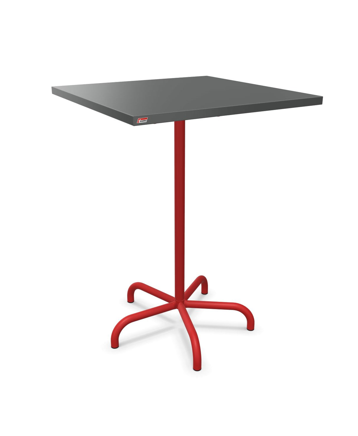 Schaffner Säntis Table haute rabattable 80x80cm h:110cm 