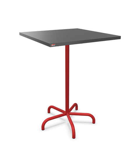 Schaffner Säntis Table haute rabattable 80x80cm h:110cm 