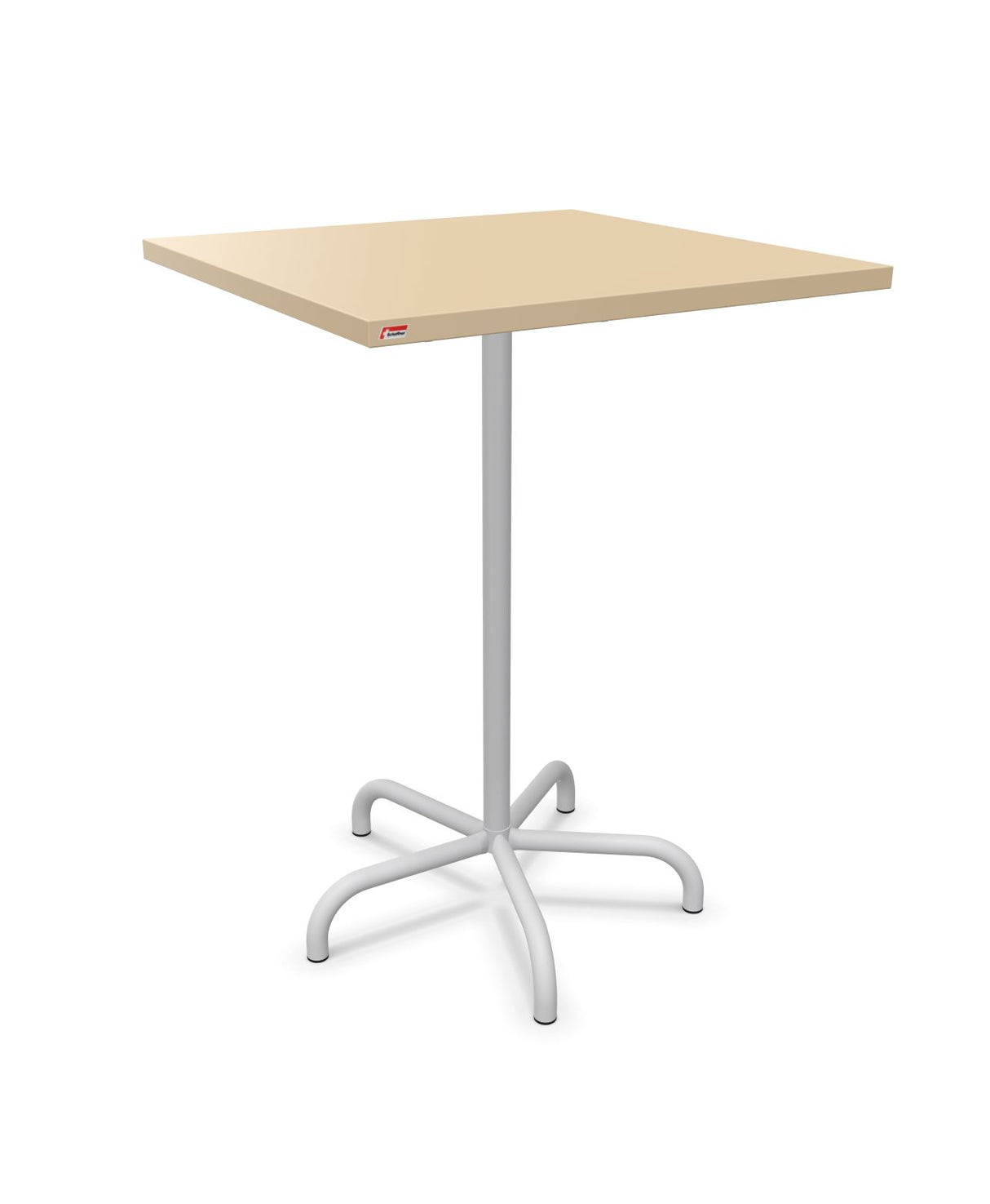 Schaffner Säntis Table haute rabattable 80x80cm h:110cm 