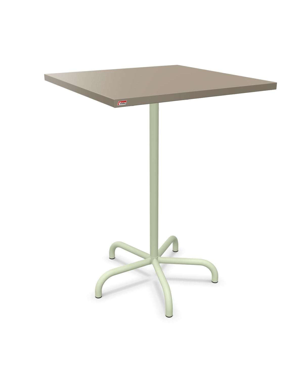 Schaffner Säntis Table haute rabattable 80x80cm h:110cm 