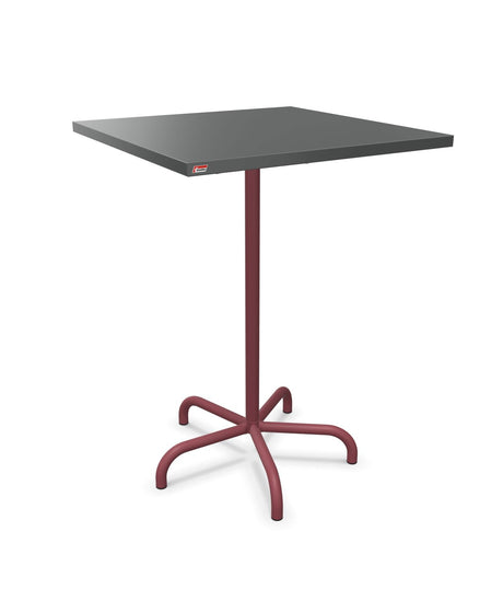 Schaffner Säntis Table haute rabattable 80x80cm h:110cm 