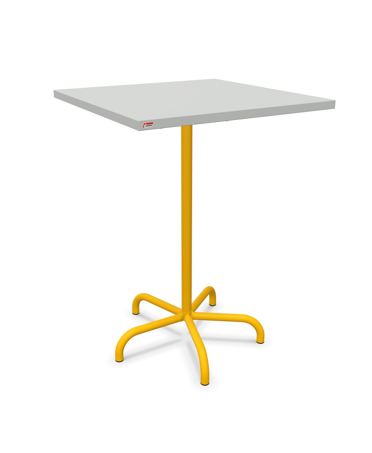 Schaffner Säntis Table haute rabattable 80x80cm h:110cm 