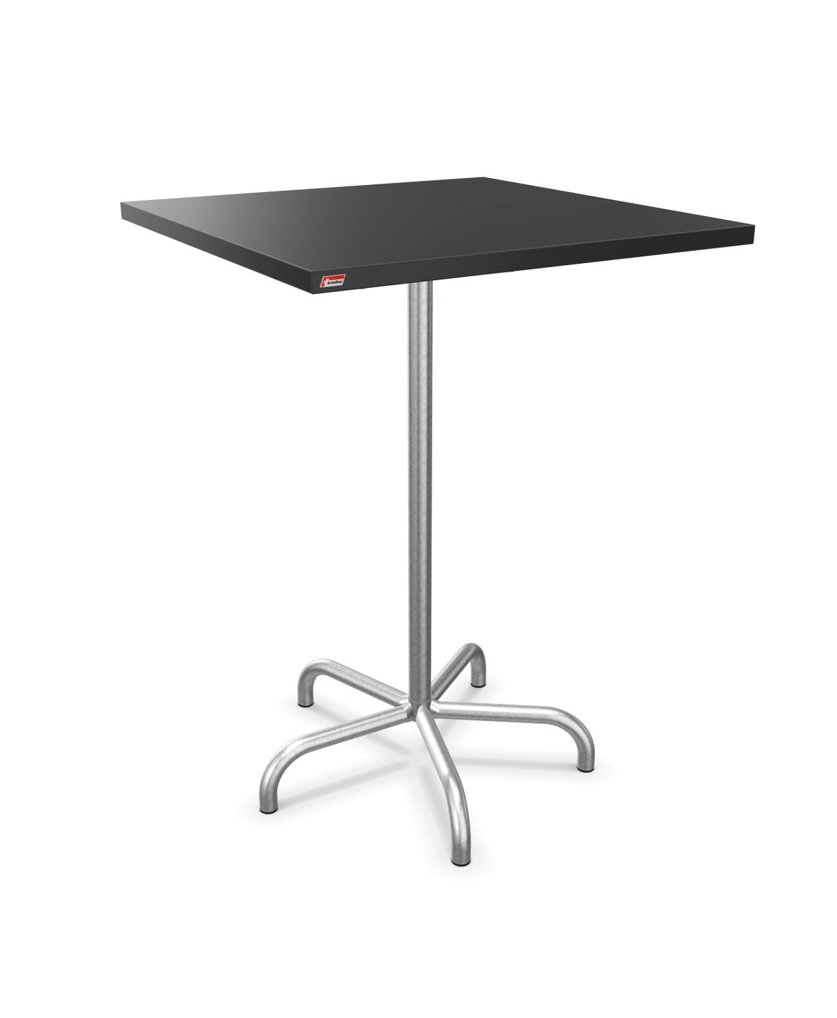Schaffner Säntis Table haute rabattable 80x80cm h:110cm 