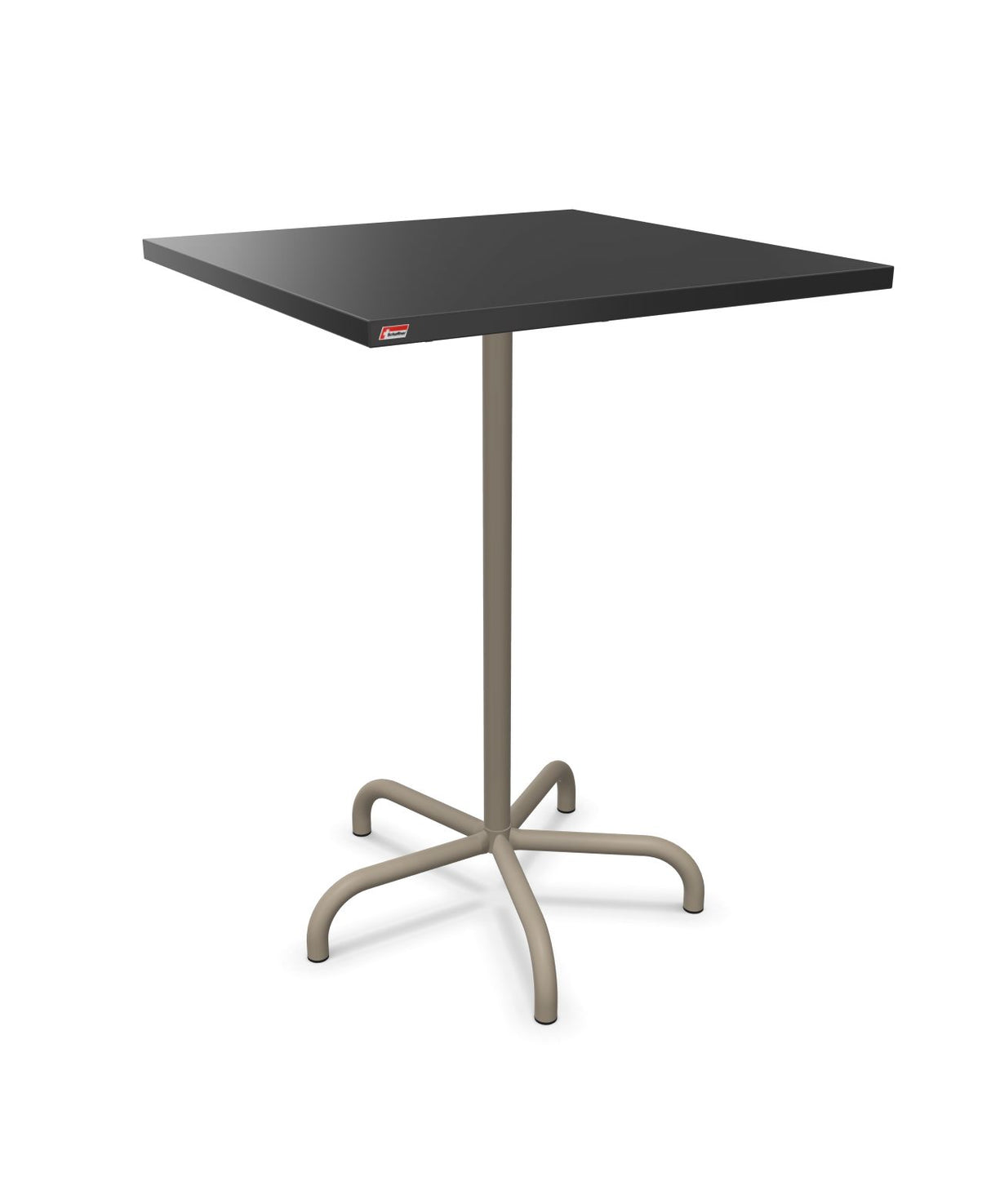 Schaffner Säntis Table haute rabattable 80x80cm h:110cm 