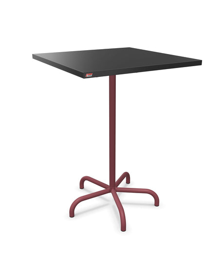 Schaffner Säntis Table haute rabattable 80x80cm h:110cm 