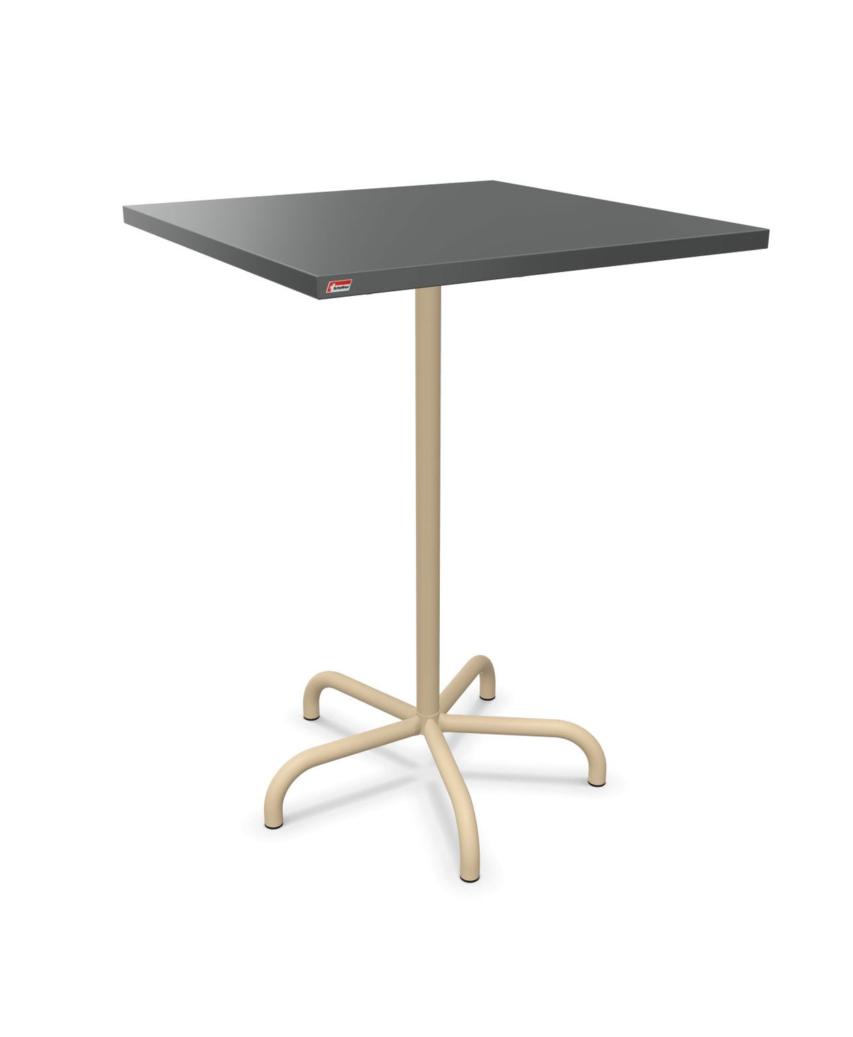 Schaffner Säntis Table haute rabattable 80x80cm h:110cm 