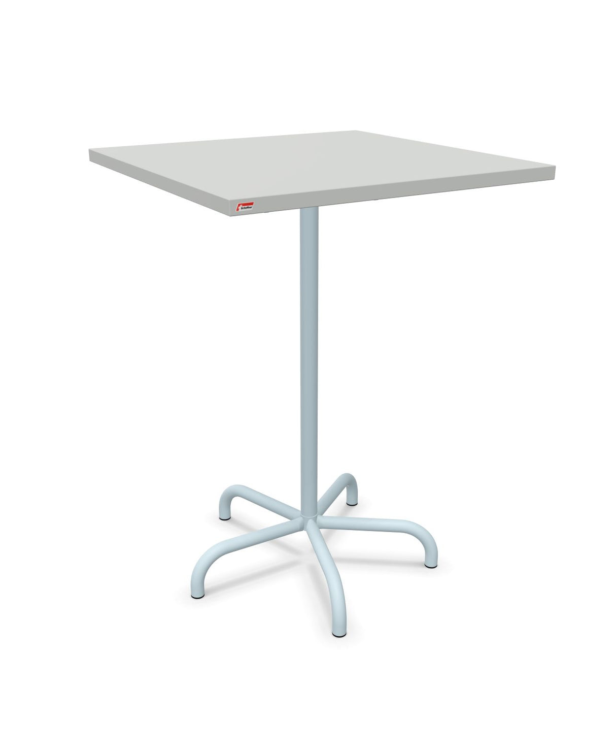 Schaffner Säntis Table haute rabattable 80x80cm h:110cm 