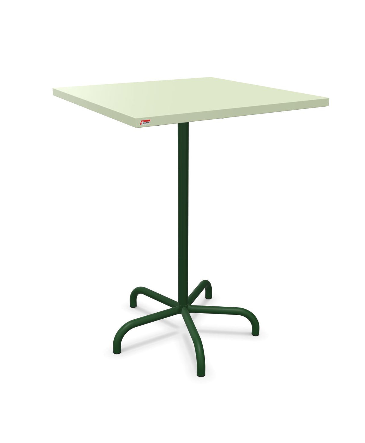 Schaffner Säntis Table haute rabattable 80x80cm h:110cm 