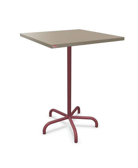 Schaffner Säntis Table haute rabattable 80x80cm h:110cm 