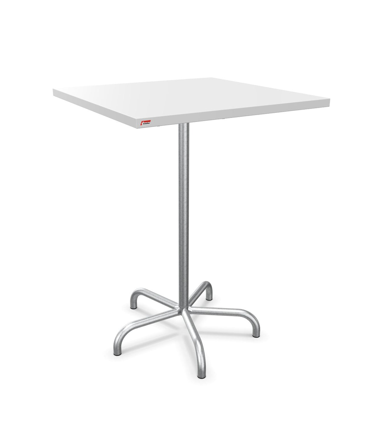 Schaffner Säntis Table haute rabattable 80x80cm h:110cm 