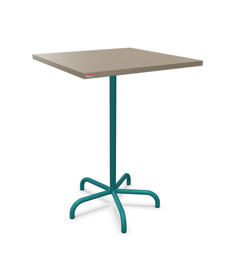 Schaffner Säntis Table haute rabattable 80x80cm h:110cm 