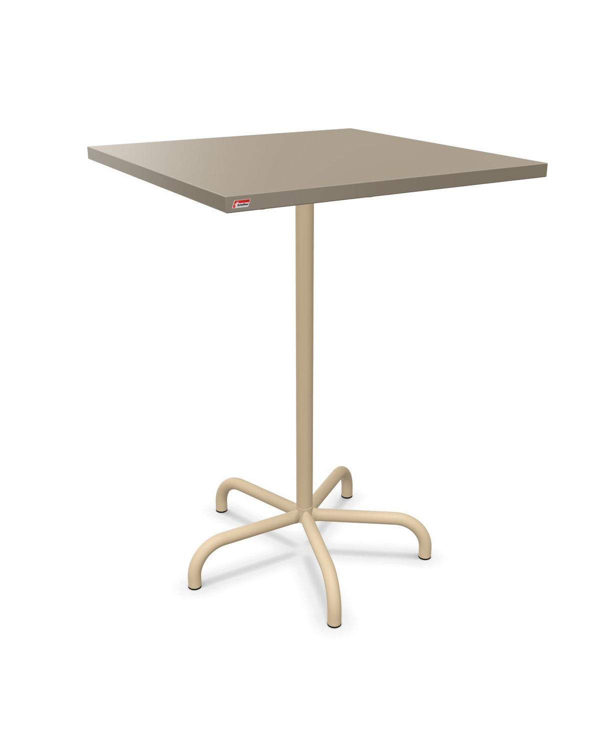Schaffner Säntis Table haute rabattable 80x80cm h:110cm 
