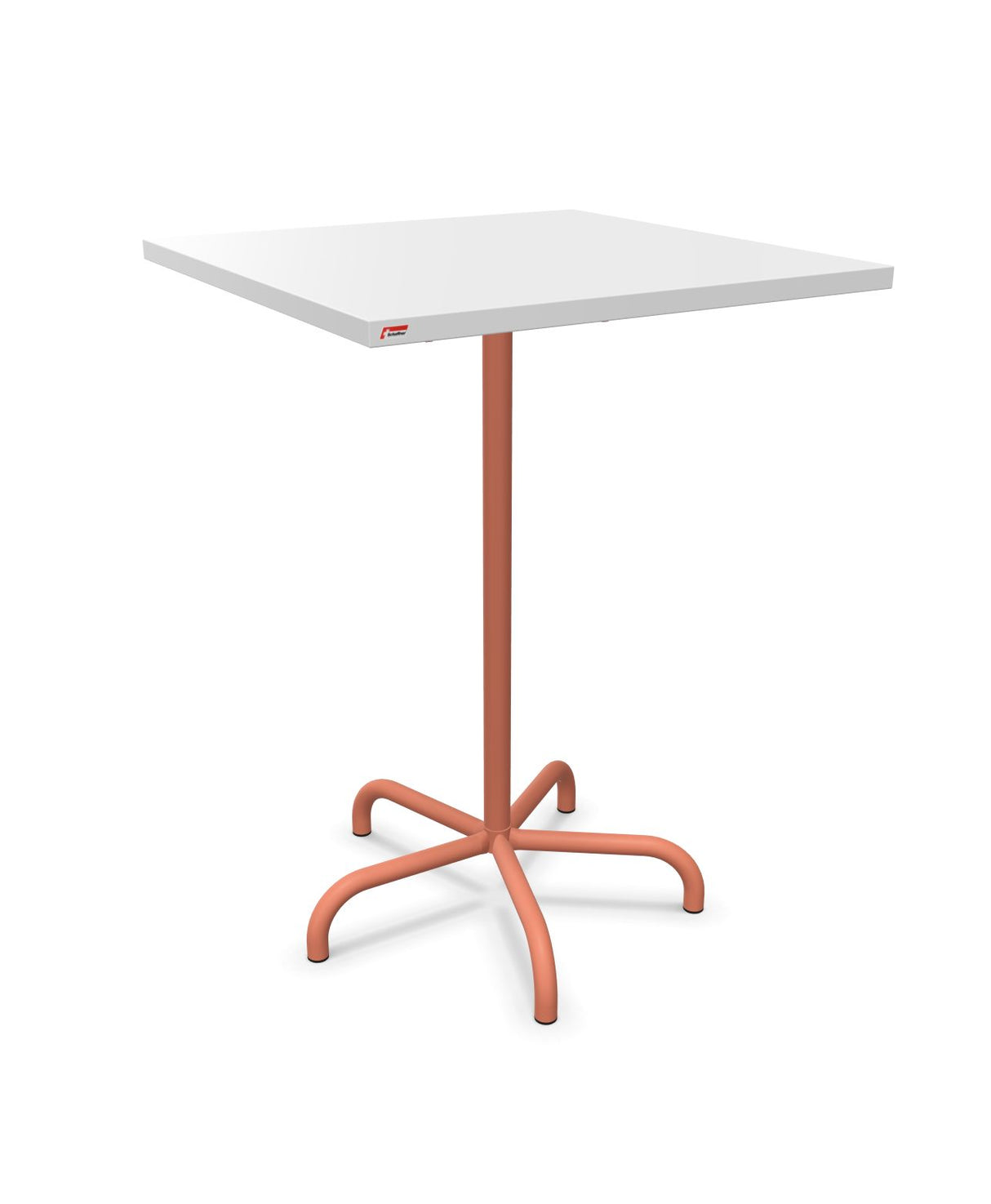 Schaffner Säntis Table haute rabattable 80x80cm h:110cm 
