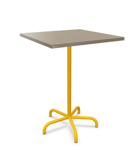 Schaffner Säntis Table haute rabattable 80x80cm h:110cm 
