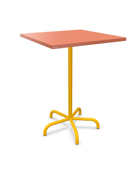 Schaffner Säntis Table haute rabattable 80x80cm h:110cm 