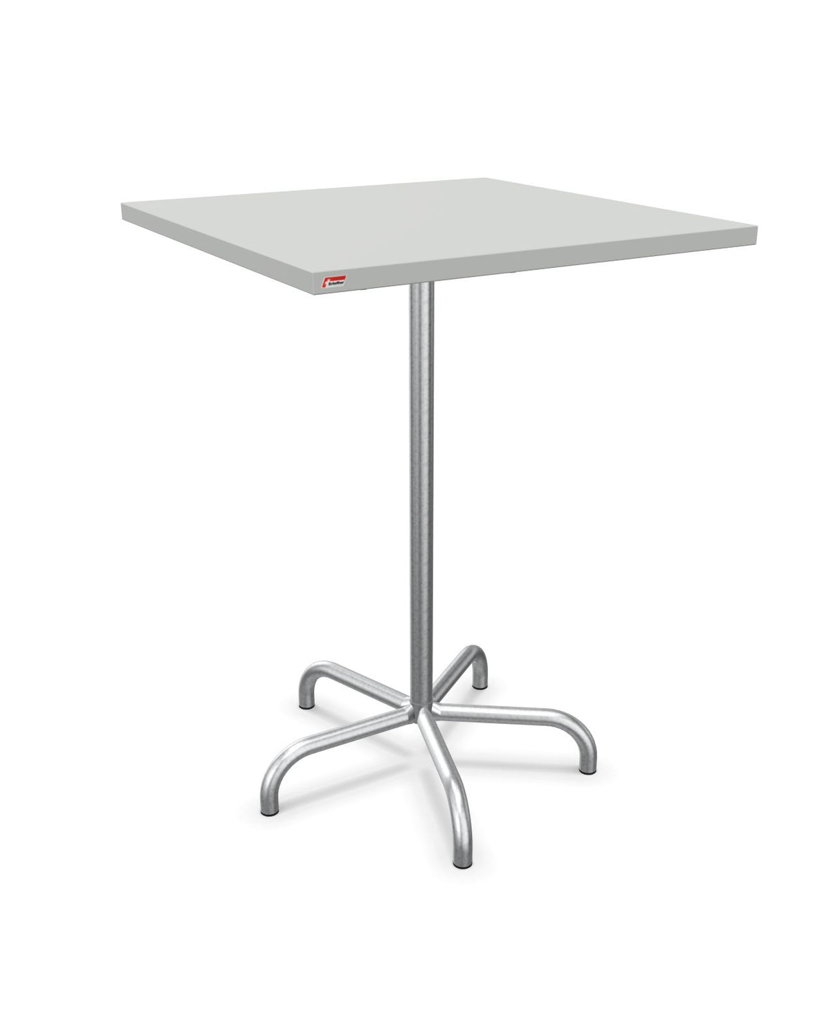 Schaffner Säntis Table haute rabattable 80x80cm h:110cm 