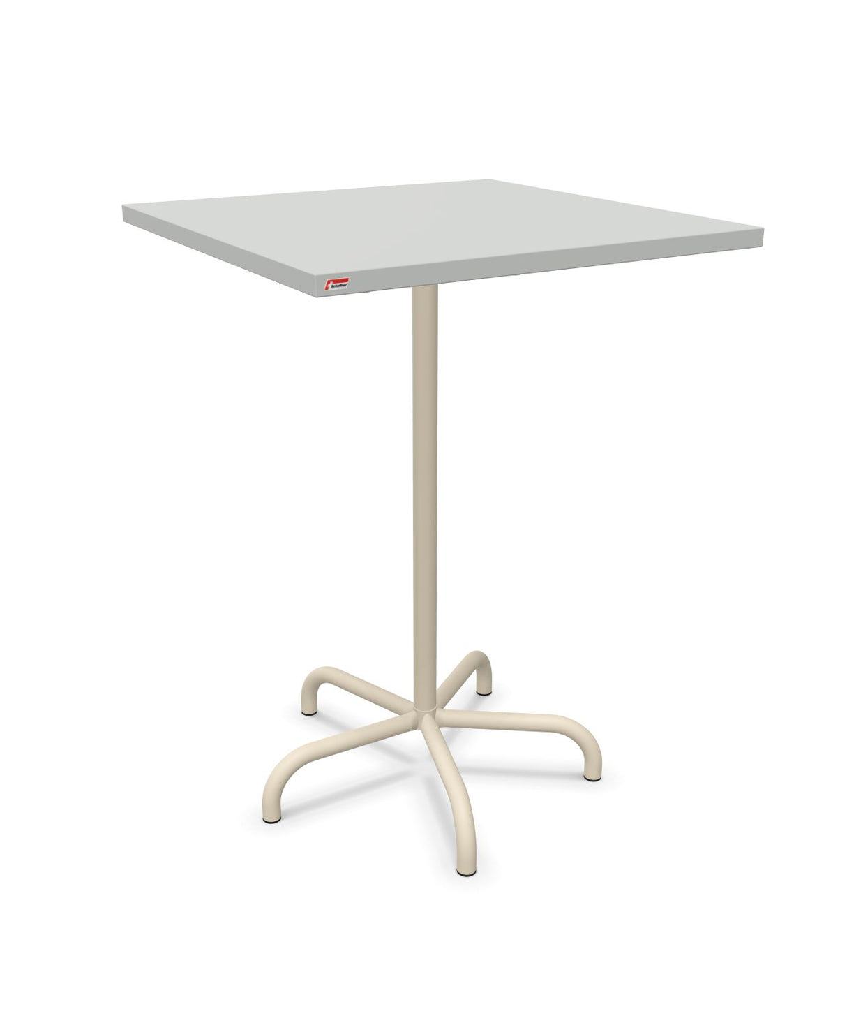 Schaffner Säntis Table haute rabattable 80x80cm h:110cm 