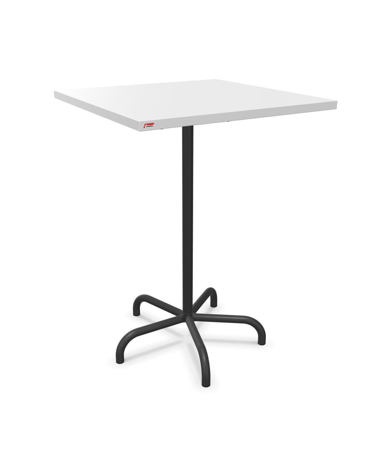 Schaffner Säntis Table haute rabattable 80x80cm h:110cm 