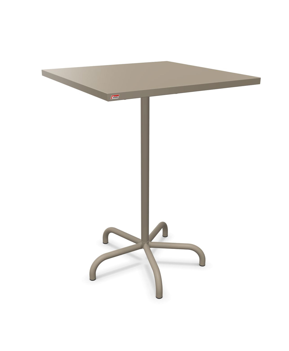 Schaffner Säntis Table haute rabattable 80x80cm h:110cm 