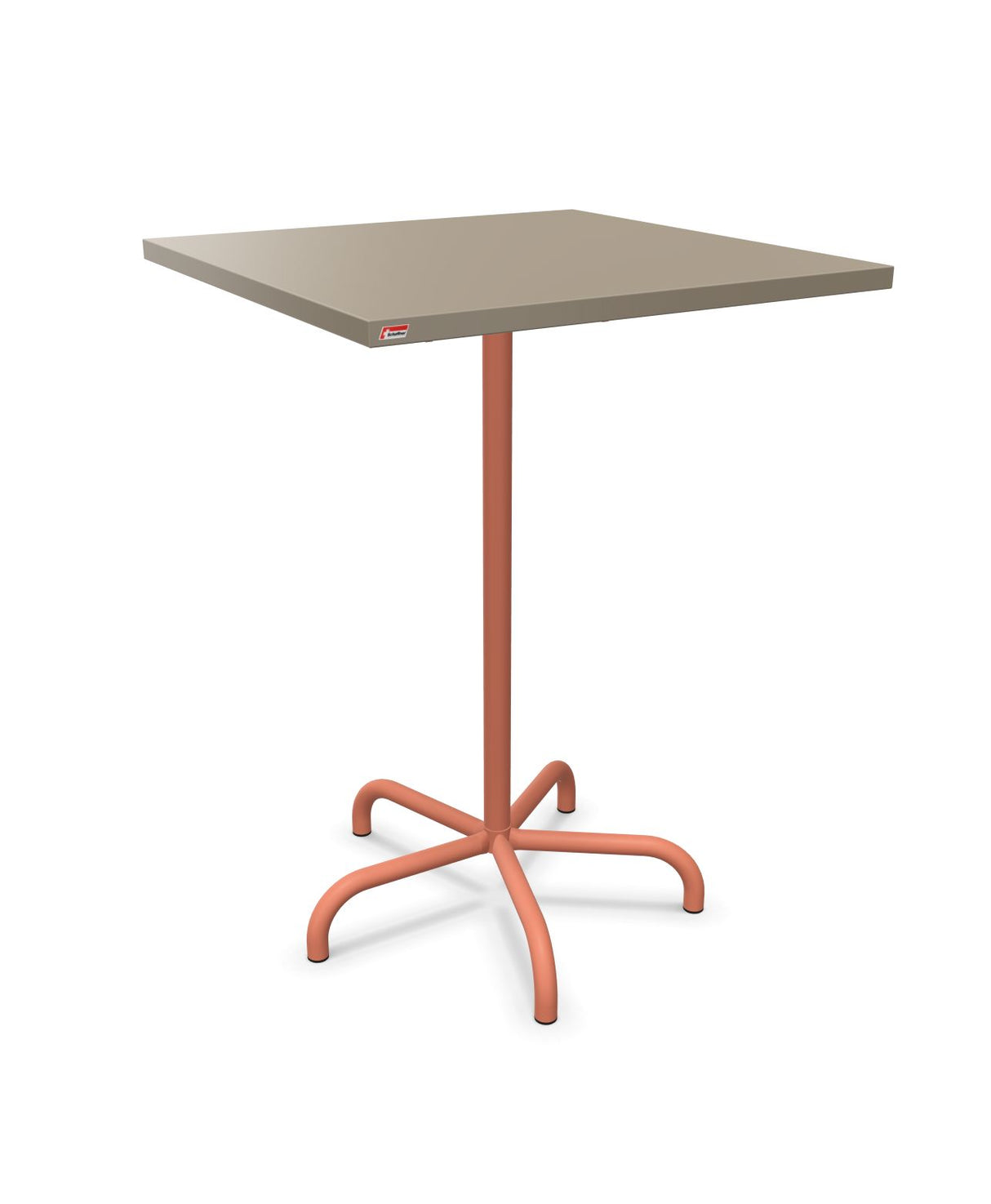 Schaffner Säntis Table haute rabattable 80x80cm h:110cm 