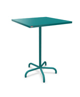 Schaffner Säntis Table haute rabattable 80x80cm h:110cm Bleu Kali 56 Bleu Kali 56 