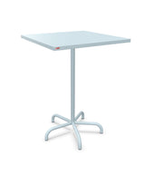 Schaffner Säntis Table haute rabattable 80x80cm h:110cm Bleu Pastel 51 Bleu Pastel 51 