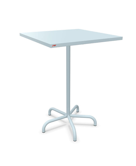 Schaffner Säntis Table haute rabattable 80x80cm h:110cm Bleu Pastel 51 Bleu Pastel 51 