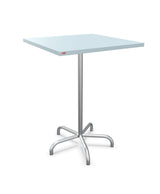 Schaffner Säntis Table haute rabattable 80x80cm h:110cm Bleu Pastel 51 Galvanisé à chaud 02 