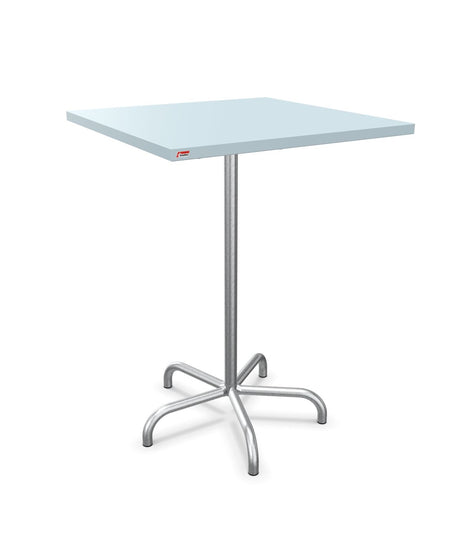 Schaffner Säntis Table haute rabattable 80x80cm h:110cm Bleu Pastel 51 Galvanisé à chaud 02 