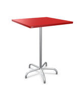Schaffner Säntis Table haute rabattable 80x80cm h:110cm Rouge 30 Galvanisé à chaud 02 