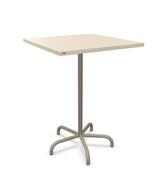 Schaffner Säntis Table haute rabattable 80x80cm h:110cm Sable Pastel 15 Champagne 85 