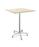 Schaffner Säntis Table haute rabattable 80x80cm h:110cm Sable Pastel 15 Galvanisé à chaud 02 