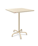 Schaffner Säntis Table haute rabattable 80x80cm h:110cm Sable Pastel 15 Marron Pastel 83 