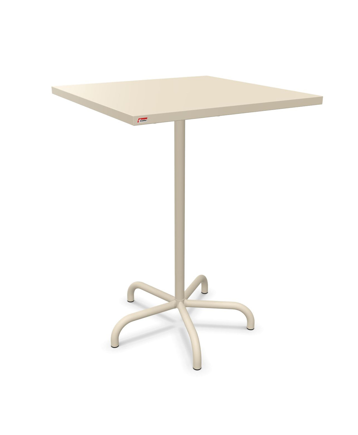 Schaffner Säntis Table haute rabattable 80x80cm h:110cm Sable Pastel 15 Sable Pastel 15 