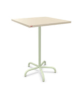Schaffner Säntis Table haute rabattable 80x80cm h:110cm Sable Pastel 15 Vert Pastel 64 