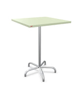 Schaffner Säntis Table haute rabattable 80x80cm h:110cm Vert Pastel 64 Galvanisé à chaud 02 