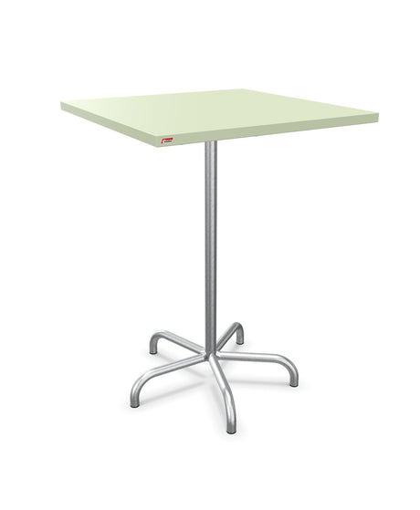 Schaffner Säntis Table haute rabattable 80x80cm h:110cm Vert Pastel 64 Galvanisé à chaud 02 