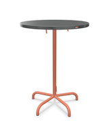 Schaffner Säntis Table haute rabattable ronde Ø80cm h:110cm 